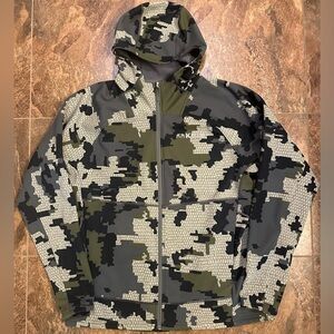 Kuiu Peloton 240 Full Zip Hoodie Verde XL